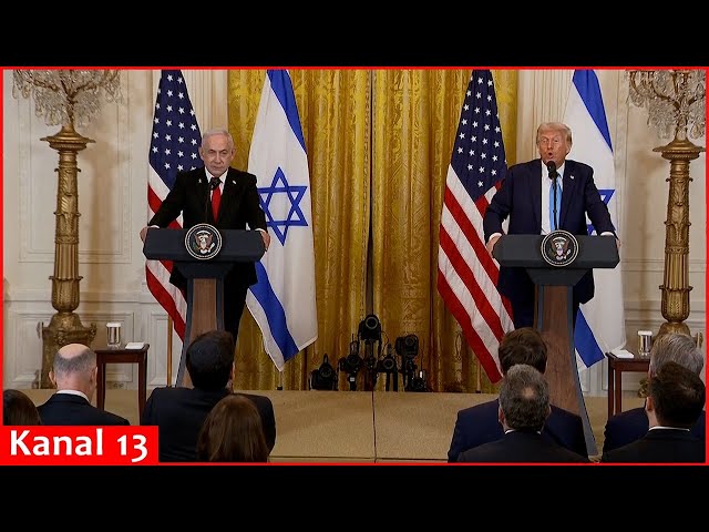 Trump speaks on Iran and Ukraine during wide ranging news conference with Israeli PM Netanyahu