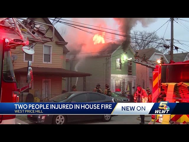 CFD: 2 injured in West Price Hill house fire after hoarding conditions complicate firefighting ef...