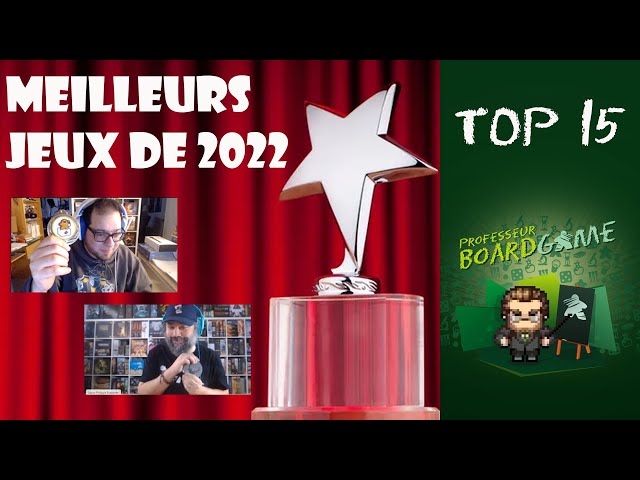 TOP 15 - MEILLEURS JEUX DE 2022