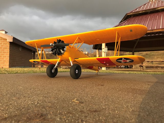 E flite PT 17 Cockpit View