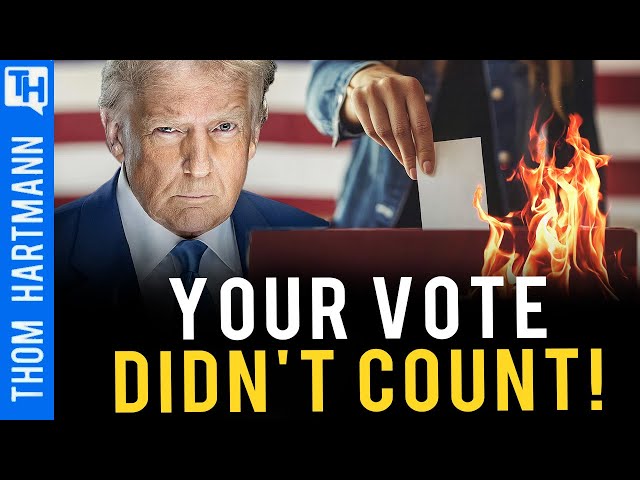 DID TRUMP LOSE?  Shocking Proof Trump Rigged 2024 Election w/ Greg Palast