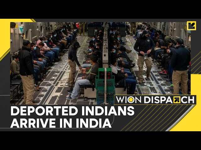 104 Indians Deported From US Land in India | World News | WION Dispatch