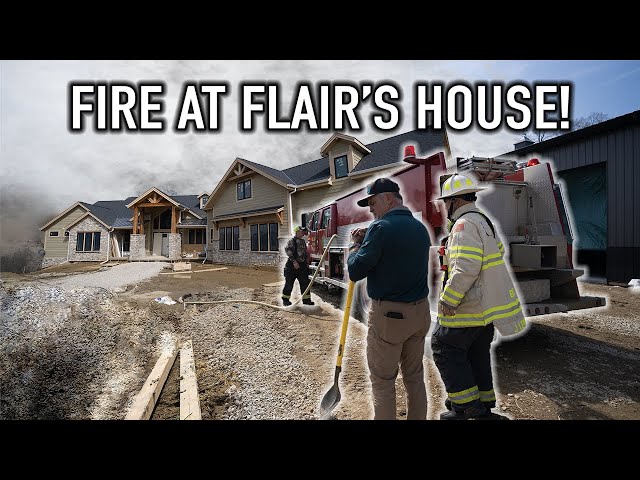 THERE WAS A FIRE AT FLAIR'S! (I had to call 911...)