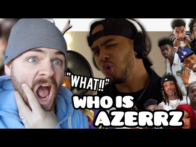 First Time Hearing AZERRZ "Hit Rap Songs in Voice Impressions 3!" | REACTION