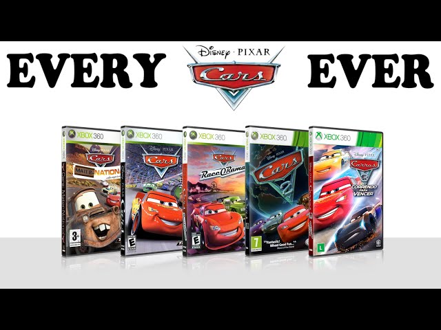 Unboxing Disney Pixar Cars + Gameplay | 2006-2017 Evolution | XBOX 360