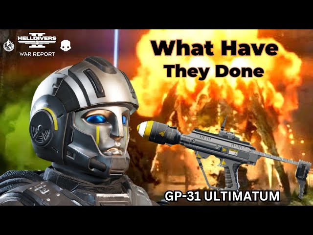 HELLDIVERS 2:GP-31 ULTIMATUM Testing |Illuminate Gameplay