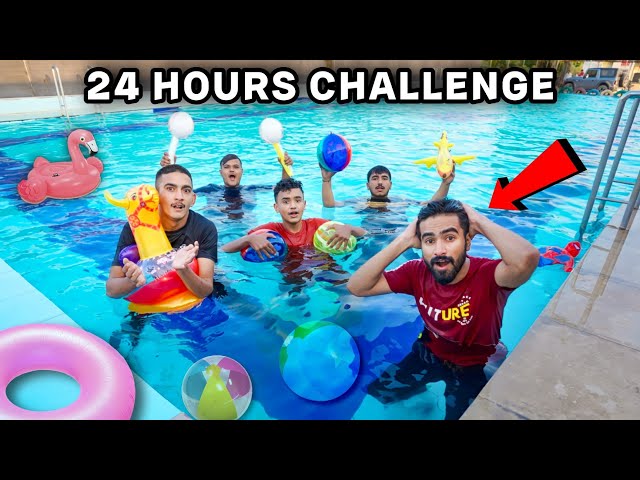 Living In Swimming Pool For 24 Hours - Challenge | करो या मरो 😨