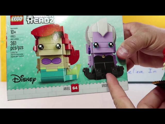 Lego Brick Headz - Ursula - Merry Vlogmas Day 21!