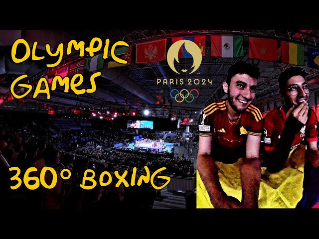 OLYMPICS 🏅 Paris 2024 - BOXING 🥊 (Part 1) 360° VR