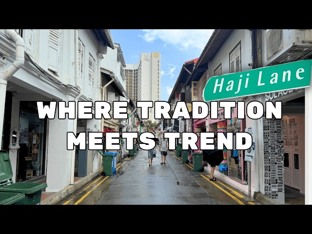 Haji Lane's BEST KEPT SECRETS You Never Knew Existed | Singapore