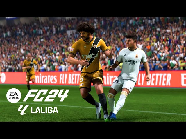 Real Madrid vs Rayo Vallecano | LALIGA EA Sports #fc24 #ps5