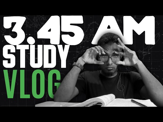 HSC 2025 Study Vlog 📚 | My 3AM Morning Routine