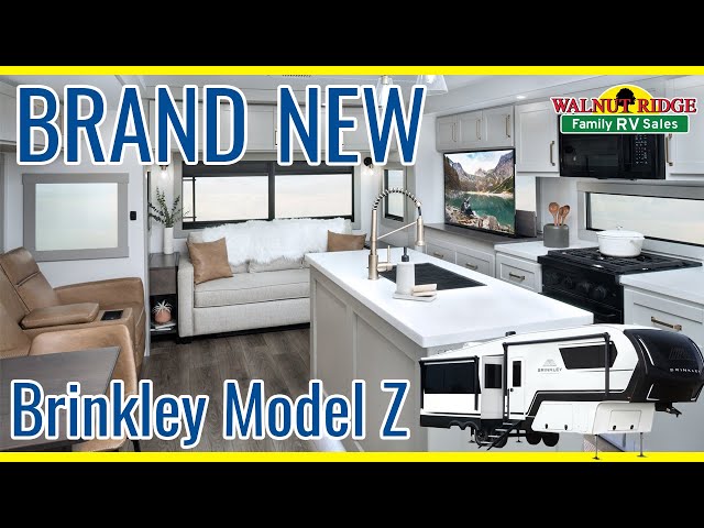 Tour the BRAND NEW Brinkley Model Z Fifth Wheel - A new manufacturer is in town!