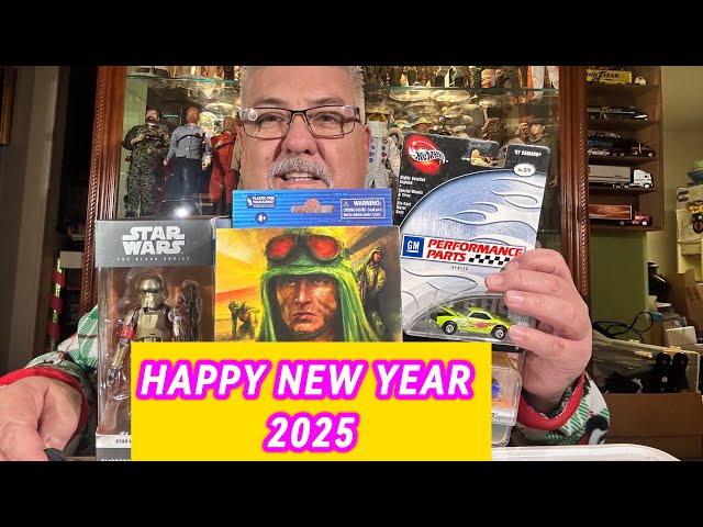 HAPPY NEW YEAR 2025! Channel Appreciation & Update #gijoe #hotwheels #toys #actionfigures