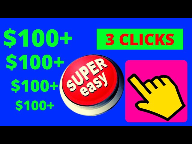 Earn $100+ Per Day With 3 CLICKS! (Make Money Online) Fast Paypal Money