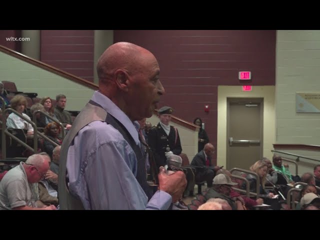 Orangeburg County residents participate in town hall meeting