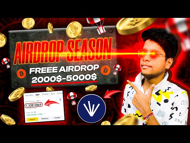 😱😱 Earn Freee Gauranteed 5000$ From Airdrops | Biggest Crypto Airdrop of 2024 | Best Airdrop 2024