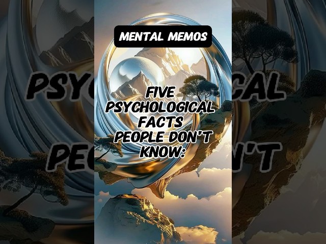 “Psychological Facts You Don’t Know!” #shorts #trending #fyp #mentalhealth #ytshorts