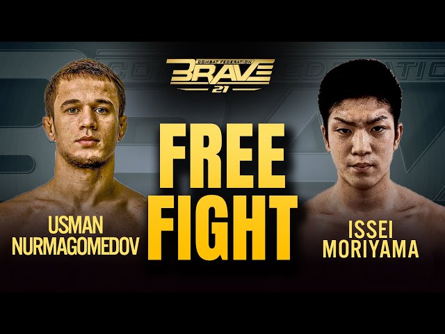 Usman Nurmagomedov vs Issei Moriyama | Full MMA Fight | BRAVE CF 21