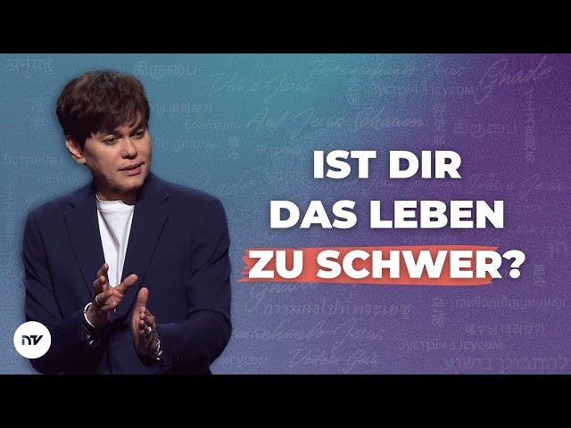 Göttliche Weisheit für deine Lebensherausforderungen | Joseph Prince | New Creation TV Deutsch