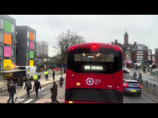 London Bus Ride 🇬🇧 Route 185 from Lewisham Station to Heber Road part 1 Victoria please 🙏 Subscribe