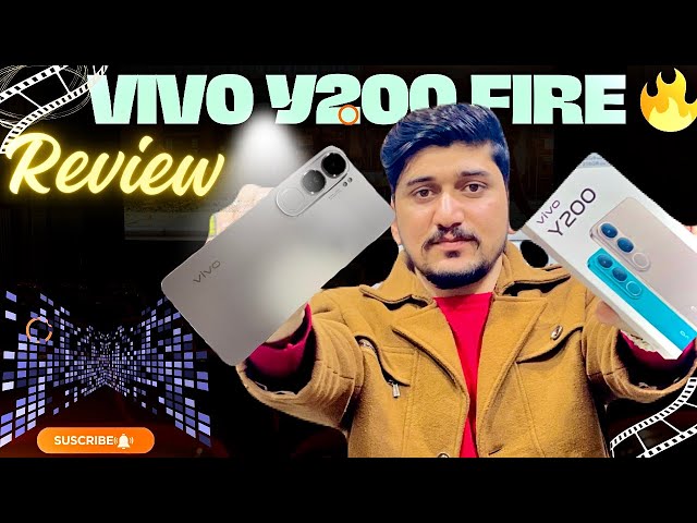 Vivo Y200  Unboxing & Review | Y200 Price in Pakistan | 80W Fast | Titanium Color | mrali | y300