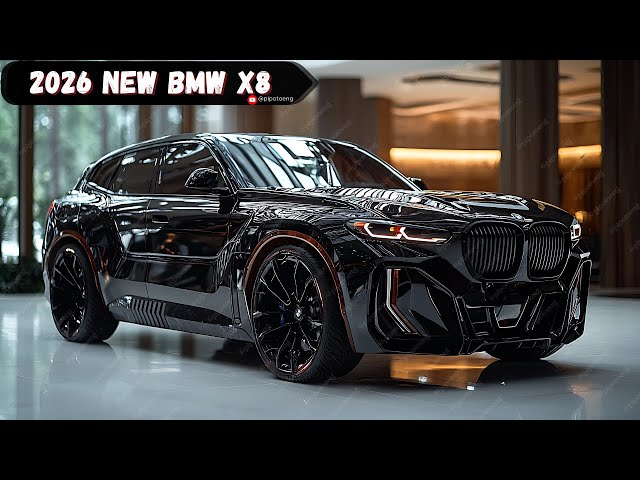 2026 BMW X8 - The Pinnacle of Luxury and Performance