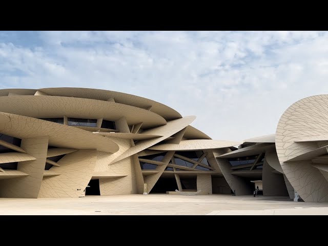 National Museum of Qatar Via Metro Rail