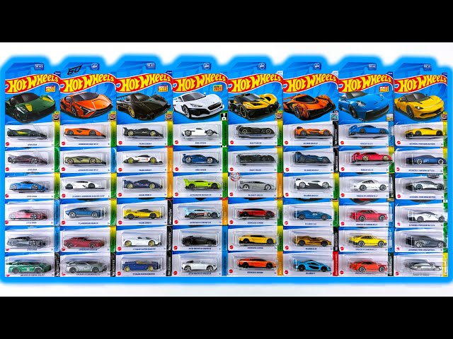 Opening 50 Hot Wheels Supercars!