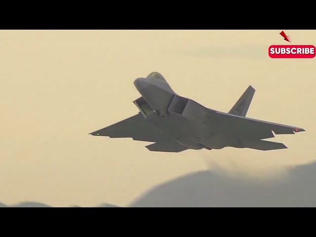 "F-22 Raptor: The Ultimate Test of Power and Precision!"