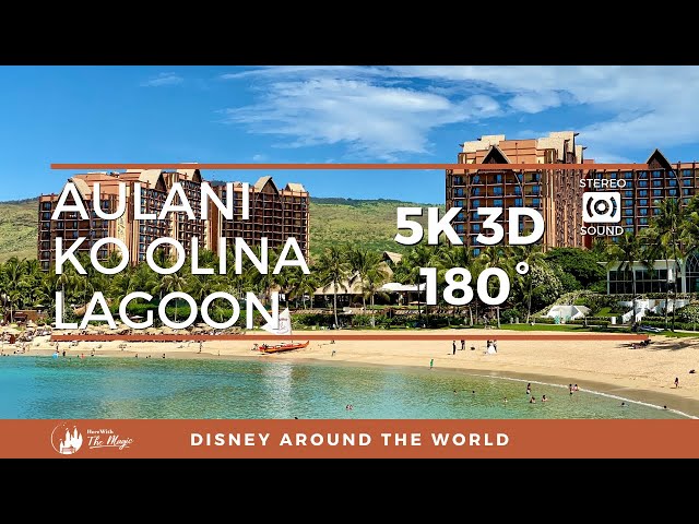 Aulani Ko Olina Lagoon (5K 3D 180° VR)