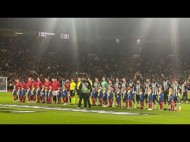 Man united vs PAOK, Europa League at Old Trafford