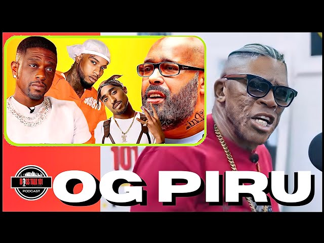 OG PIRU on PIRU vs BLOODS, CRIPS! Boosie Gun Charge! Tory Lanez 2PAC , Suge Knight (Full Interview)