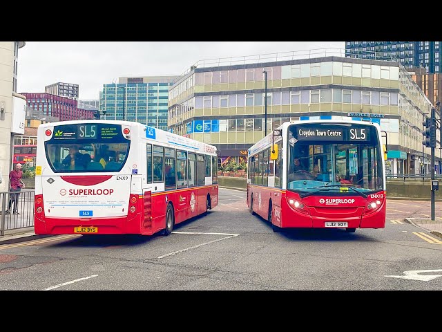 First Day In Operation | London Bus Route SL5 Observations