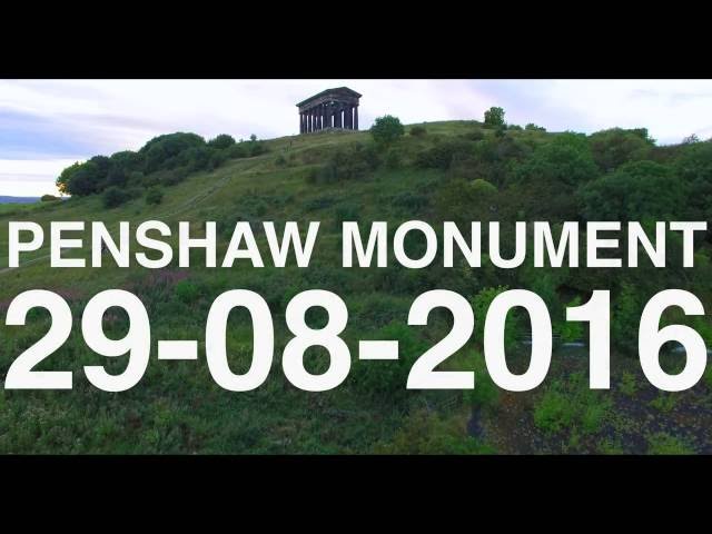 PENSHAW MONUMENT DRONE FLIGHT (Dji Phantom 3 pro)