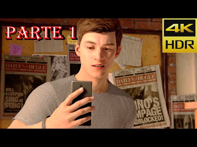 Spider-man Remastered PS5 | Parte 1 | Gameplay Sin Comentarios | 4K HDR