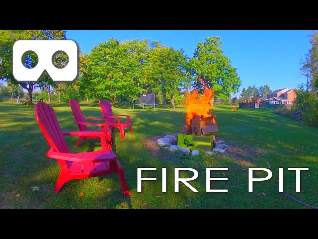 Fire Pit: Relax, De-Stress And Contemplate The Universe In Virtual Reality / VR180