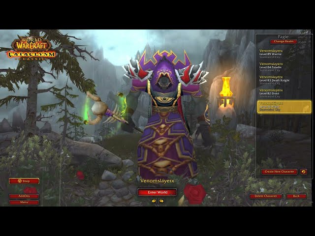 World of Warcraft Cataclysm Classic - Priest Worgen Discipline Part 9 [4K 120FPS]