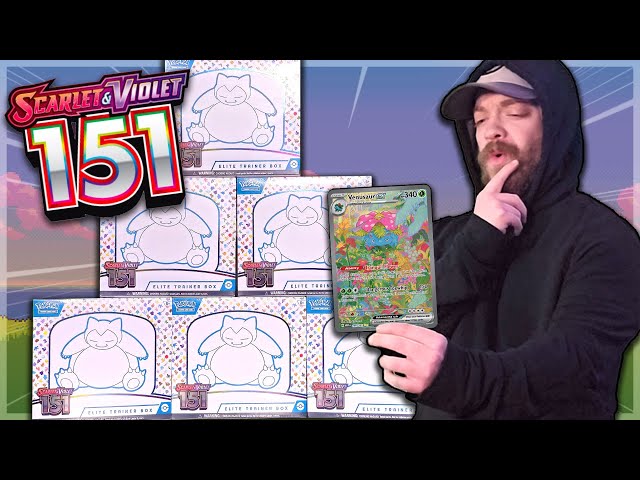 Not Stopping Until I Pull The VENUSAUR! Pokémon 151 Pack Opening #vod