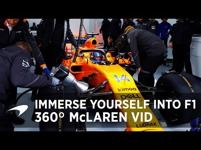 360 McLaren experience with Sky F1