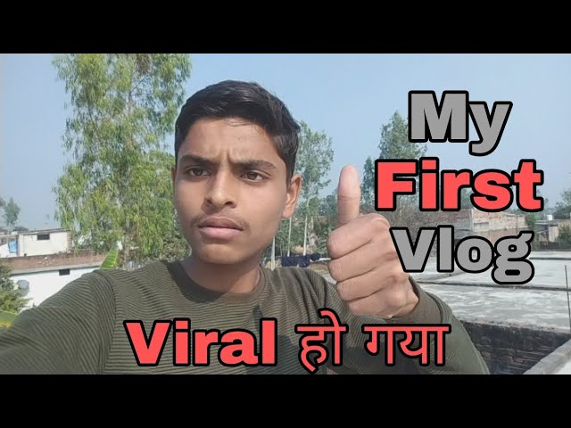 My First Vlog 😂 || My First Vlog Video 2025 || Ritesh Raahi Vlogs