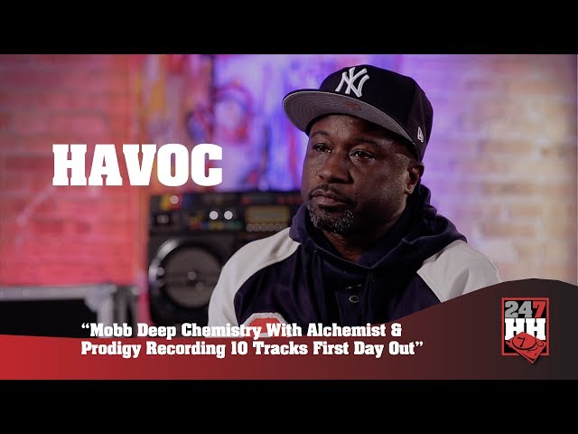 Havoc - Chemistry With Alchemist & Prodigy Recording 10 Tracks First Day Out (247HH Exclusive)