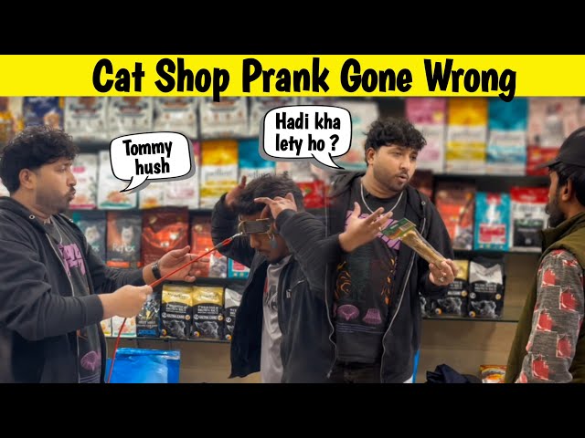 PRANK IN CAT SHOP WITH CUSTOMERS || 😂Funniest Reactions @sharikshah