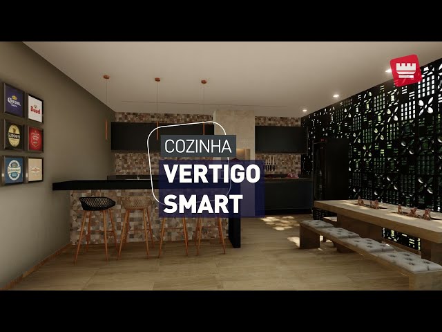 DECORAÇÃO DE COZINHA - PROJETO DE MODELAGEM 3D VERTIGO SMART