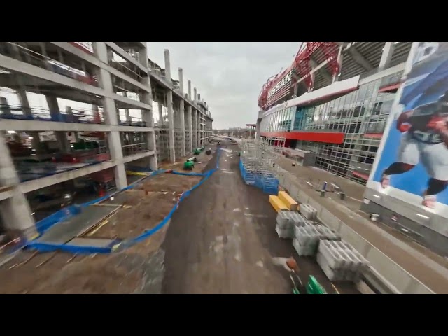 New Nissan Stadium Drone Footage