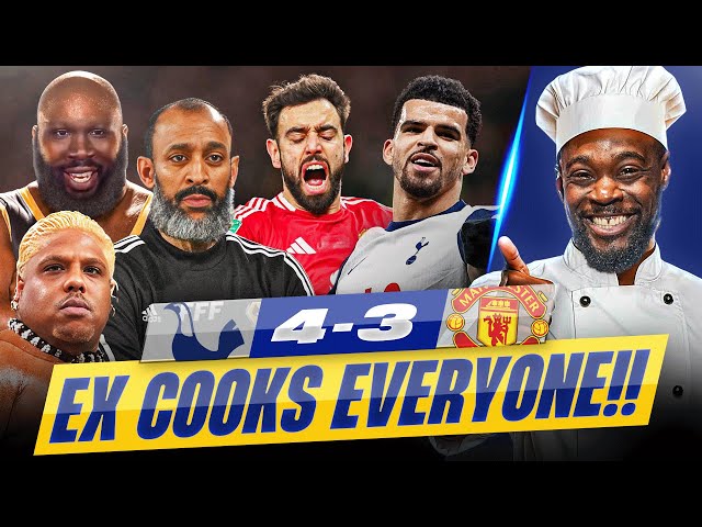 EXPRESSIONS COOKS EVERYONE AS SPURS KNOCK UNITED OUT THE CUP! Tottenham 4-3 Man United