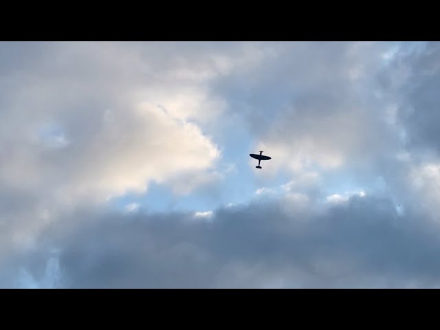 Spitfire at Beachy Head