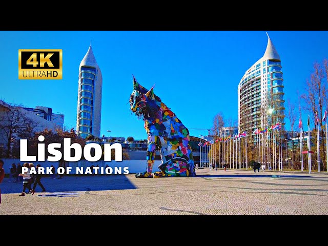 🇵🇹 Lisboa, Park of Nations – 4K Walking Tour – February 2023