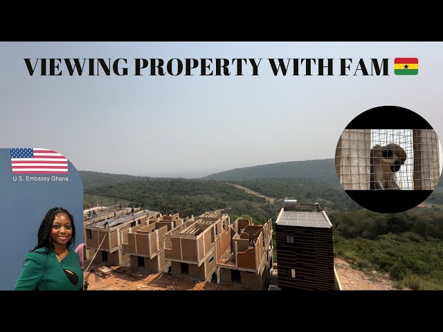 GHANA VLOG🇬🇭: SPEAKING ON A PANEL AT US EMBASSY| CONVINCING MY FAMILY TO MOVE| LAND & PROPERTY TOUR