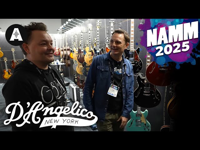 Beautiful New D'Angelico Guitars! | NAMM 2025